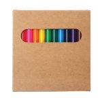 Juego con 12 Lapices de Colores Super Picasso A3229 Beige (Madera / A3229.24 / articulos promocionales)