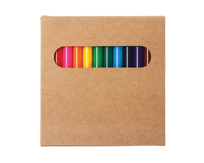 Juego con 12 Lapices de Colores Super Picasso A3229 Beige (Madera / A3229.24 / articulos promocionales)