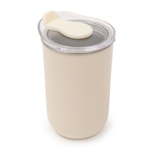 Termo Acero Inox / Plastico de 350 ml. Malva A3239 Blanco (Exterior: plastico / interior: acero inoxidable / A3239.01 / articulos promocionales)