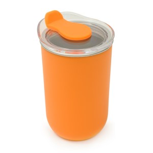 Termo Acero Inox / Plastico de 350 ml. Malva A3239 Naranja (Exterior: plastico / interior: acero inoxidable / A3239.03 / articulos promocionales)