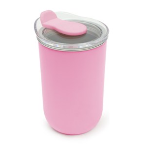 Termo Acero Inox / Plastico de 350 ml. Malva A3239 Palo de Rosa (Exterior: plastico / interior: acero inoxidable / A3239.25 / articulos promocionales)
