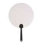 ABANICO DE PLASTICO ZAIRA A3241 NEGRO (PLASTICO PP / A3241.02 / ARTICULOS PROMOCIONALES)