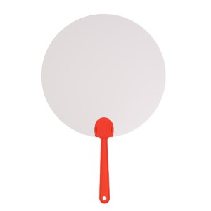 ABANICO DE PLASTICO ZAIRA A3241 ROJO (PLASTICO PP / A3241.04 / ARTICULOS PROMOCIONALES)