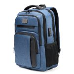 Mochila Backpack Porta Laptop Seul A3243 Azul Marino (Tela oxford 300d con recubrimiento de pvc / A3243.11 / articulos promocionales)