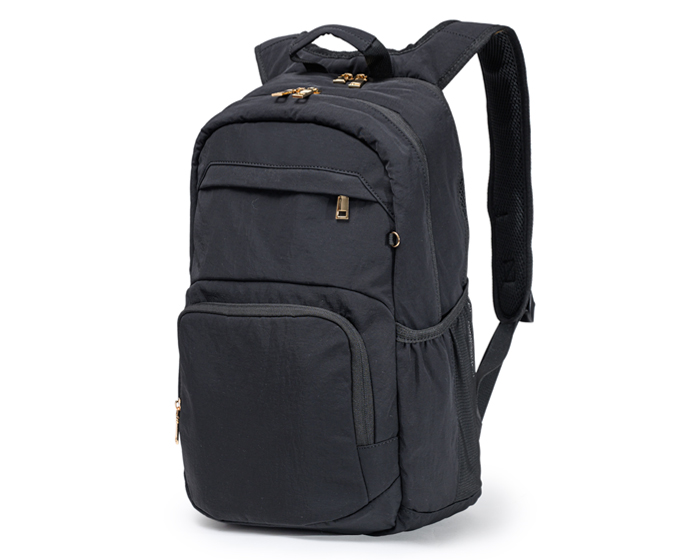 Mochila Backpack Porta Laptop Santa Fe A3244 Negro (Nylon 380 de alta resistencia / A3244.02 / articulos promocionales)