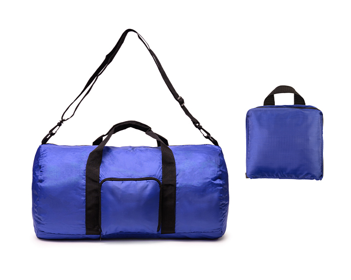 Maleta Deportiva Plegable Longoria A3258 Azul (Poliester 210t / A3258.09 / articulos promocionales)