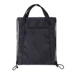Morral con Asas Tula A3265 Negro (Poliester 290t / A3265.02 / articulos promocionales)
