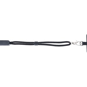 Correa para el Celular A3268 Movile Negro (Plastico abs / poliester / metal / A3268.02 / articulos promocionales)