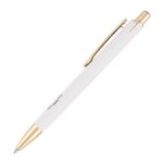 Boligrafo de Aluminio Greca A3277 Blanco (Aluminio / A3277.01 / articulos promocionales)