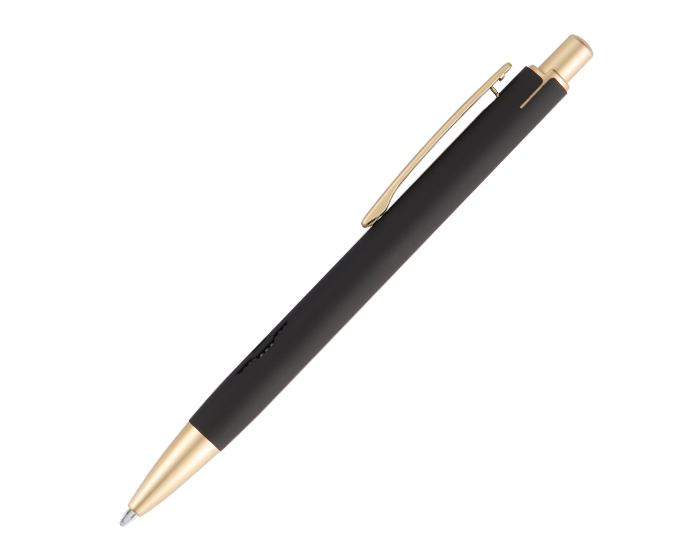 Boligrafo de Aluminio Greca A3277 Negro (Aluminio / A3277.02 / articulos promocionales)
