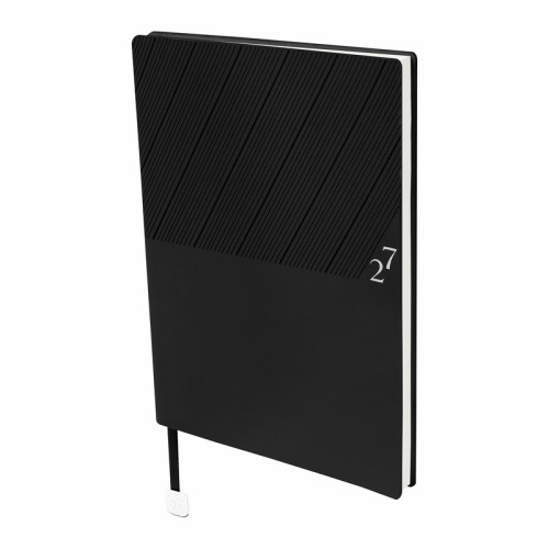 Semanal Agenda Semanal Clasica 2027 Negro AGCS 027 N Negro (AGCS027N - curpiel agenda / metal boligrafo - articulo promocional)