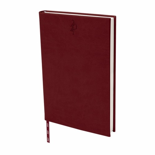 Diaria Agenda Diaria Clasica 2027 Tinto AGD 027 T Tinto (AGD027T - curpiel - articulo promocional)