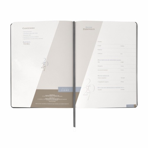 AGDU-027-N_3 Diaria Agenda Diaria Ultra 2027 Negro AGDU 027 N Negro (AGDU027N – curpiel – articulo promocional)