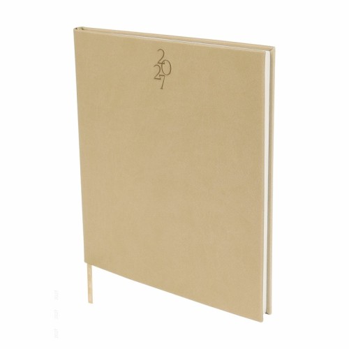 Semanal Agenda Ejecutiva Clasica 2027 Beige AGE 027 BE Beige (AGE027BE - curpiel - articulo promocional)