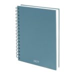 Diaria Agenda Diaria Lette 2027 Azul Cielo AGSP 027 AC Azul Cielo (AGSP027AC - curpiel agenda / metal boligrafo - articulo promocional)
