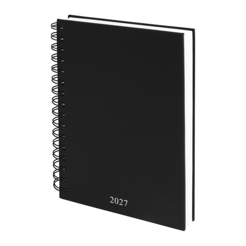 Diaria Agenda Diaria Lette 2027 Negro AGSP 027 N Negro (AGSP027N - curpiel agenda / metal boligrafo - articulo promocional)