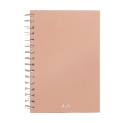 AGSP-027-P_1 Diaria Agenda Diaria Lette 2027 Rosa AGSP 027 P Rosa (AGSP027P – curpiel agenda / metal boligrafo – articulo promocional)