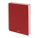 Diaria Agenda Diaria Lette 2027 Tinto AGSP 027 T Tinto (AGSP027T - curpiel agenda / metal boligrafo - articulo promocional)