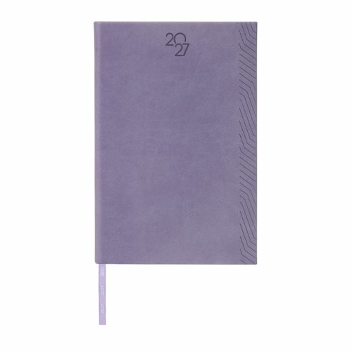 AGT-027-M_1 Diaria Agenda Diaria Terra 2027 Morado AGT 027 M Morado (AGT027M – curpiel – articulo promocional)