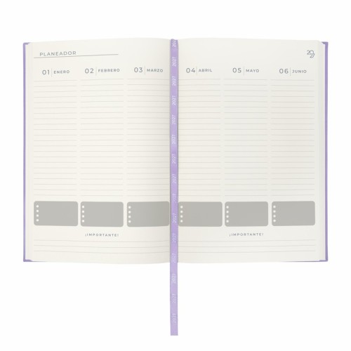 AGT-027-M_2 Diaria Agenda Diaria Terra 2027 Morado AGT 027 M Morado (AGT027M – curpiel – articulo promocional)