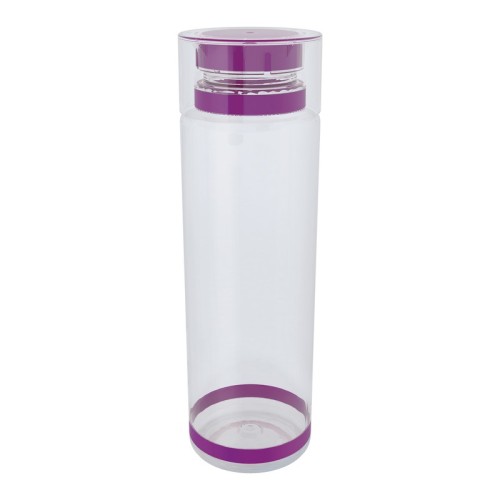 CILINDRO PLASTICO CILINDRO CHEMIN MORADO ANF 049 M MORADO (ANF049M - PET / SILICON - ARTICULO PROMOCIONAL)