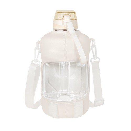ANF-069-BE_2 Cilindro Plastico Cilindro Whoop Beige ANF 069 BE Beige (ANF069BE – plastico / neopreno – articulo promocional)