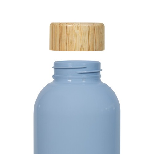 ANF-075-AP_2 Cilindro Plastico Cilindro Lemn Azul Pastel Solido ANF 075 AP Azul Pastel (ANF075AP – plastico / bambu – articulo promocional)