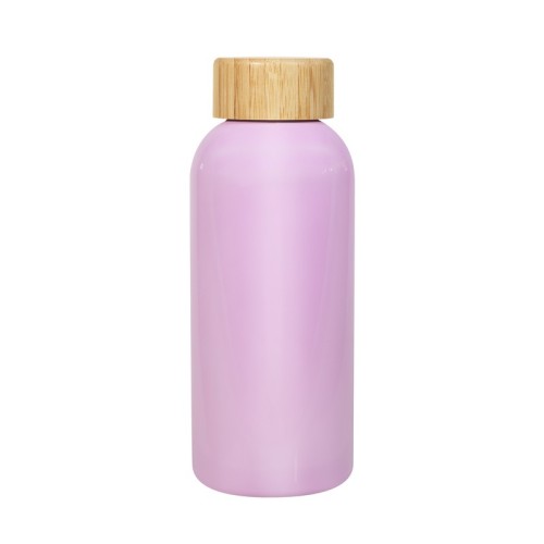 ANF-075-PP_1 Cilindro Plastico Cilindro Lemn Rosa Pastel Solido ANF 075 PP Rosa Pastel (ANF075PP – plastico / bambu – articulo promocional)
