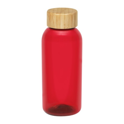 Cilindro Plastico Cilindro Lemn Rojo Translucido ANF 075 R Rojo (ANF075R - plastico / bambu - articulo promocional)