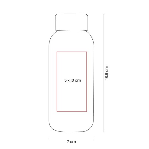 ANF-075-VECTOR-1 Cilindro Plastico Cilindro Lemn Rosa Pastel Solido ANF 075 PP Rosa Pastel (ANF075PP – plastico / bambu – articulo promocional)