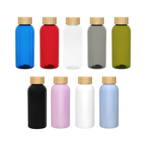 ANF-075_1-1 Cilindro Plastico Cilindro Lemn Rosa Pastel Solido ANF 075 PP Rosa Pastel (ANF075PP – plastico / bambu – articulo promocional)