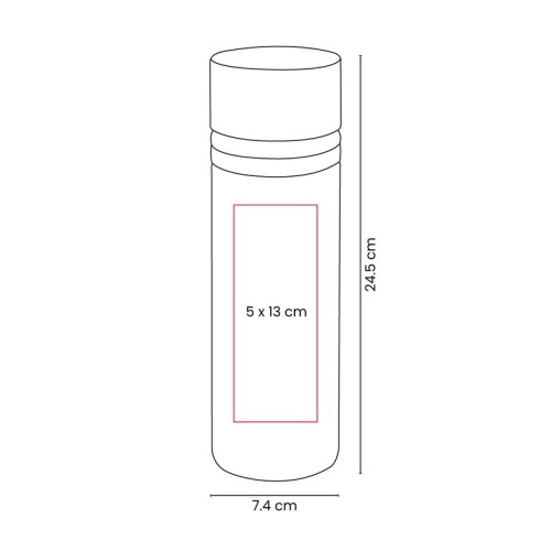 ANF-086-VECTOR Cilindro Plastico Cilindro Atlantis Plata ANF 086 S Plata (ANF086S – pet – articulo promocional)