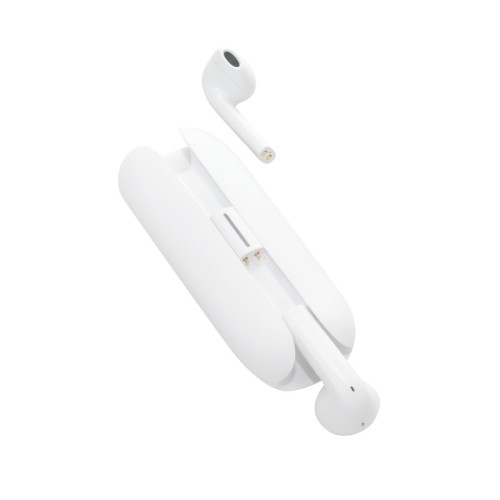 AUD-049-B_1 Audifono Audifonos Kemik AUD 049 B Blanco (AUD049B – plastico – articulo promocional)