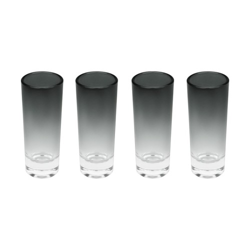 BAR-045-N_3 Set Set de Vasos Zaric BAR 045 N Negro (BAR045N – vidrio / madera – articulo promocional)