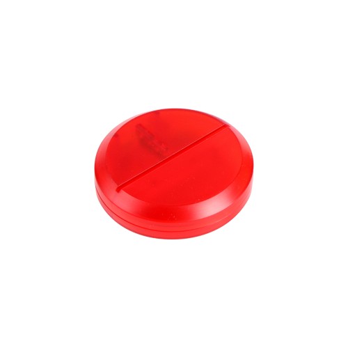 Accesorio Cuidado Personal Pastillero Redondo. BE-004R Rojo (BE004R - articulo promocional)