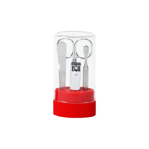 Accesorio Belleza Set de Manicura Lhasa. BE-014R Rojo (BE014R - articulo promocional)