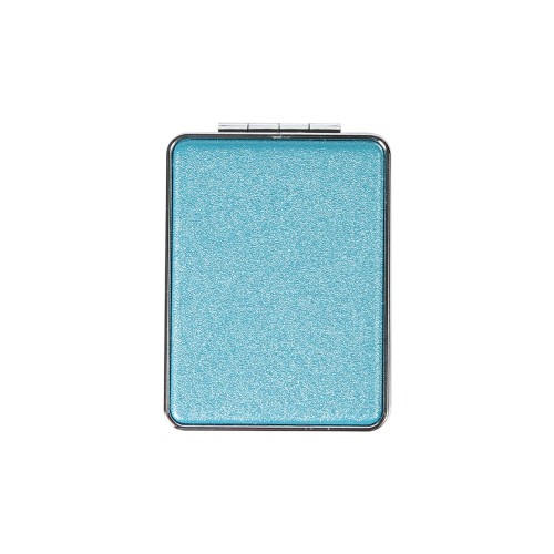 Accesorio Belleza Espejo Rectangular Doble. BE-018A Azul Claro (BE018A - articulo promocional)
