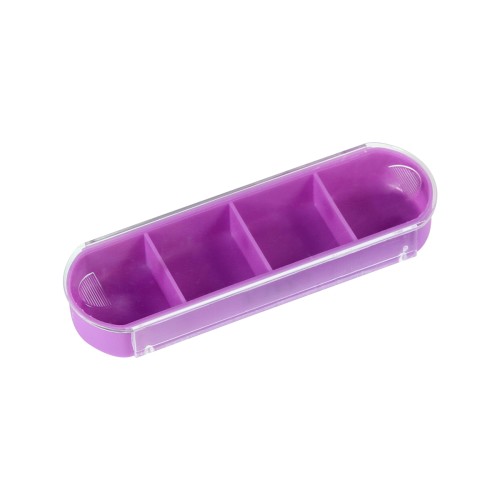 Accesorio Cuidado Personal Pastillero Cahir. BE-020M Morado (BE020M - articulo promocional)