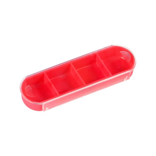 Accesorio Cuidado Personal Pastillero Cahir. BE-020R Rojo (BE020R - articulo promocional)