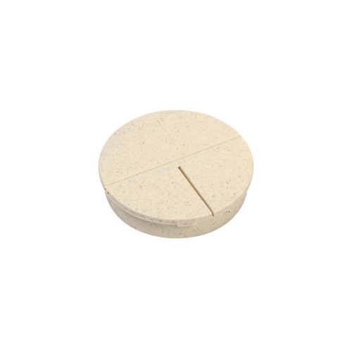 BE-025_01 Accesorio Cuidado Personal Pastillero Khangai. BE-025BE Beige (BE025BE – articulo promocional)