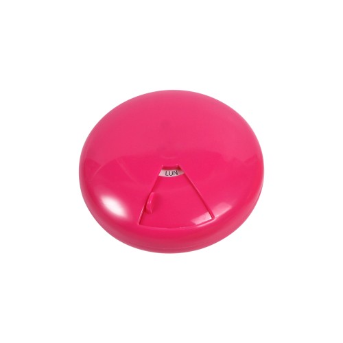 Accesorio Cuidado Personal Pastillero Bornago. BE-031RS Rosa (BE031RS - articulo promocional)
