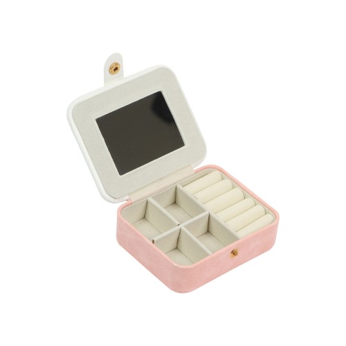 Accesorio Belleza Joyero Luton. BE-066RS Rosa Claro (BE066RS - articulo promocional)