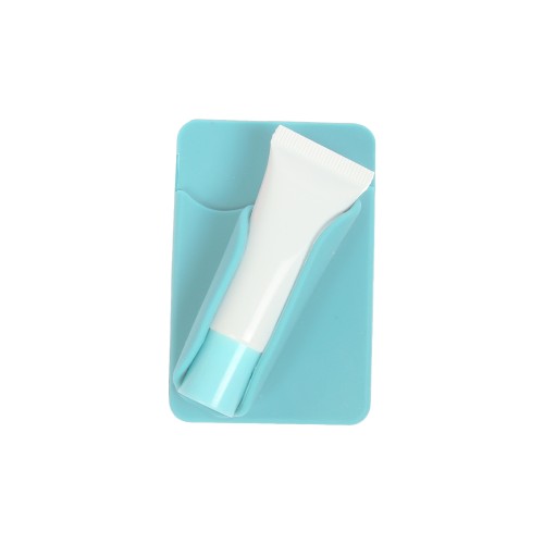 Accesorio Belleza Tarjetero para Celular Borsa. BE-081A Azul Pastel (BE081A - articulo promocional)