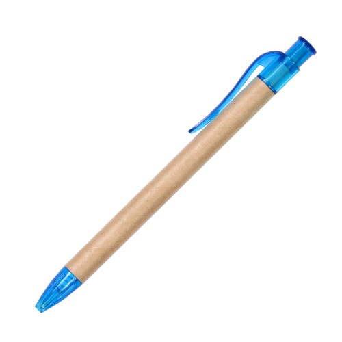 Articulo Ecologico Boligrafo Ecologico Cairo. BL-030A Azul Claro (BL030A - articulo promocional)
