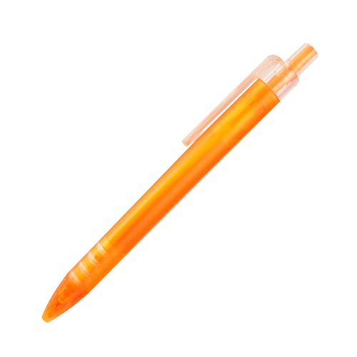 Articulo Escritura Boligrafo de Plastico Evia. BL-038O Naranja (BL038O - articulo promocional)