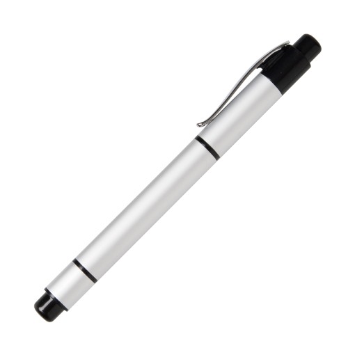 Articulo Escritura Boligrafo de Plastico Duo. BL-040G Plata (BL040G - articulo promocional)