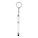 Articulo Escritura Boligrafo Mini Llavero West. BL-080B Blanco (BL080B - articulo promocional)