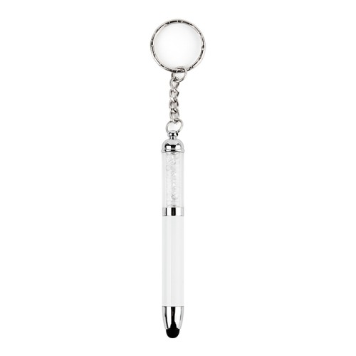 Articulo Escritura Boligrafo Mini Llavero West. BL-080B Blanco (BL080B - articulo promocional)