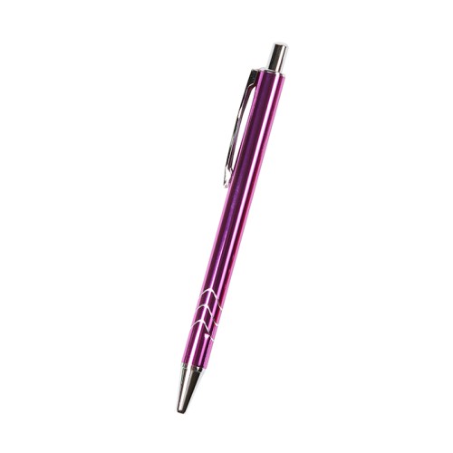 BL-091_01 Articulo Escritura Boligrafo Metalico Erbil. BL-091R Rojo (BL091R – articulo promocional)