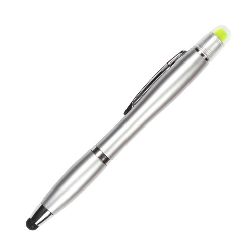 Articulo Escritura Boligrafo de Plastico Luki. BL-092G Plata (BL092G - articulo promocional)